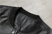 Autumn Women's Black Top Fashion Casual PU Leather Jacket