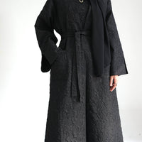 Women's Dubai Stitching Cardigan Vest Dress Robe