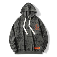 Korean Style Trendy Loose Round Neck Hooded Casual Pullover