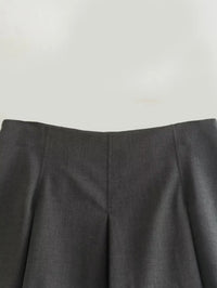 Hot Girl Style Wide Pleated High Waist American Skirt