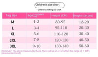 Children's Swimsuit New Cute One-piece Long Sleeves Sunscreen Swimwear