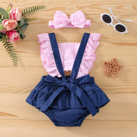 Infant Children's Wear Triangle Rompers