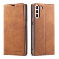 Retro Frosted Business Phone Case Magnetic Card