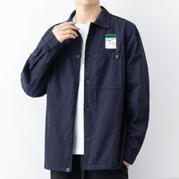 Business Cotton Shirt Men's Coat