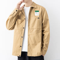 Business Cotton Shirt Men's Coat