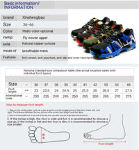 Flyknit Safety Anti-smash And Anti-puncture Wear-resistant Lightweight Non-slip Work Shoes