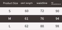 Leather Coat With Rope Suit Skirt