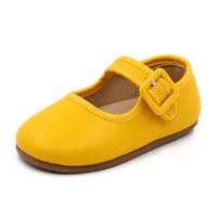 Children's Leather Shoes Candy Color Soft Bottom Cute Princess