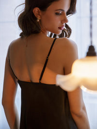 Ladies V-neck strap nightdress