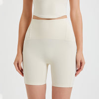 Women's Fashion Casual Shaping High Waist Peach Hip Lifting Short-length Pants