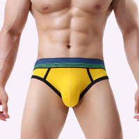 Men's Fashionable Low Waist Color Matching Shorts