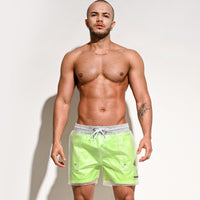 Men's Loose Beach Pants Casual Sexy Transparent Shorts Vacation