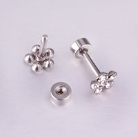 Simple Fashion Women's Pork Belly Stud Earrings