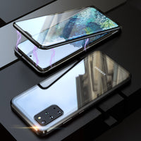 Magneto double-sided glass mobile phone case
