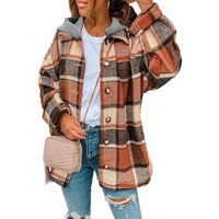 Women's Winter Pure Cotton Plaid Jacket