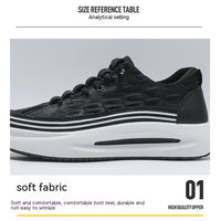 Breathable Canvas Shoes Thick Sole Slip-on