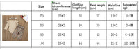 Cotton Khaki Jumpsuit Suit Baby One-piece Pants Printed Trousers Headdress