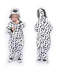 Flannel Children's Animal One-piece Pajamas