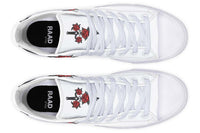 Fashion Printed Couple High Top Canvas Shoes