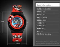Rotating runway toy anime watch
