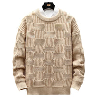 Solid Color Long Sleeve Bottoming Shirt Casual Bottoming Men's Knitwear