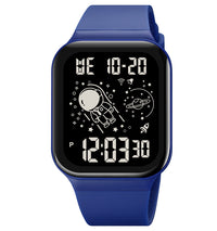 Simple Digital Student Luminous Electronic Watch Square Watch