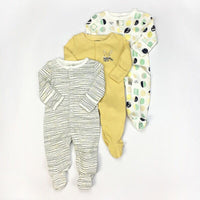 Three-piece Baby Foot-wrapped One-piece Long-sleeved Fart Dress Gift Box