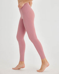 Women's Double-sided Brushed Nude Feel Yoga Pants High Waist