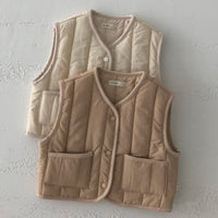 Retro Easy Matching Vest Baby Girl Vest