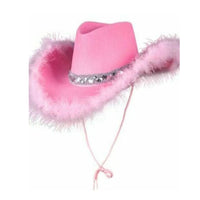 Amazon White Silver Edge West Cowboy Hat