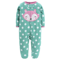 Baby wrap jumpsuit with zipper