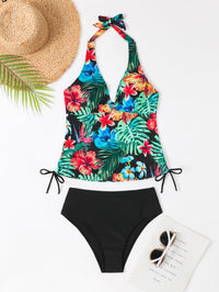Bikini Ladies Split High Waist Bandage Swimsuit