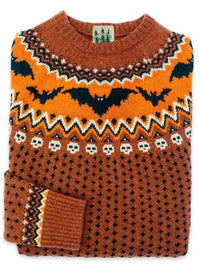 Women's Simple Loose Digital Printed Round Neck Sweater