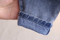 Children's T-shirt Shoulder Strap Jeans Two-piece Set
