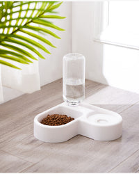 Cat Bowl Dog Bowl Double Bowl Non-wet Mouth Dual-use