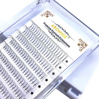 3D Long Stem Individual False Eyelash Grafting Eyelash Flowering Thick Natural