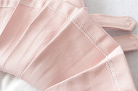 College Style Age-reducing Double Waist Heart Buckle Skirt