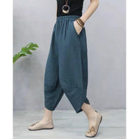 Summer Thin Loose Harem Pants For Women