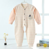 Spring new baby boneless one-piece long sleeves