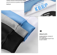 Men's Sweater Hooded Fake Brand Trend Coat Handsome Youth Student Top