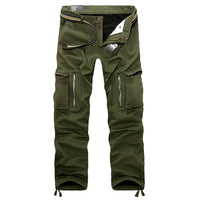 Winter Many New Men's Leisure Pants Pocket Tooling Plus