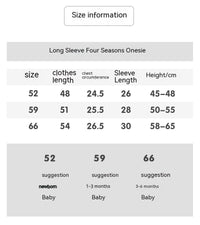 Newborn Clothes Pure Cotton Boneless Baby Jumpsuit Four Seasons Bandage