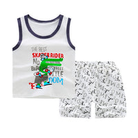 Children's cotton sleeveless vest