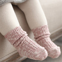Children's Autumn And Winter Woolen Tube Breathable Non-slip Socks