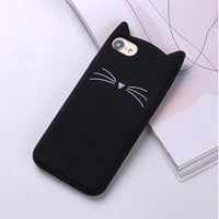 Cat ears and whiskers phone case