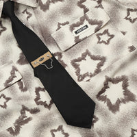 Full Printed Five-pointed Star Loose Shirt Men