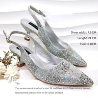 Fashionable Pointed-toe Shoes With A Mid Heel Comfortable Elegant And Versatile