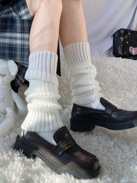 Women's Autumn And Winter Knitted Long Tube Pile Socks