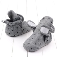 Fashion baby pentastar baby cotton shoes