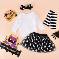 Ghost black and white mesh skirt